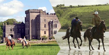 A week long trail exploring the mountains, forests and the Atlantic shores of the beautiful west of Ireland with accommodation in a 15th century castle